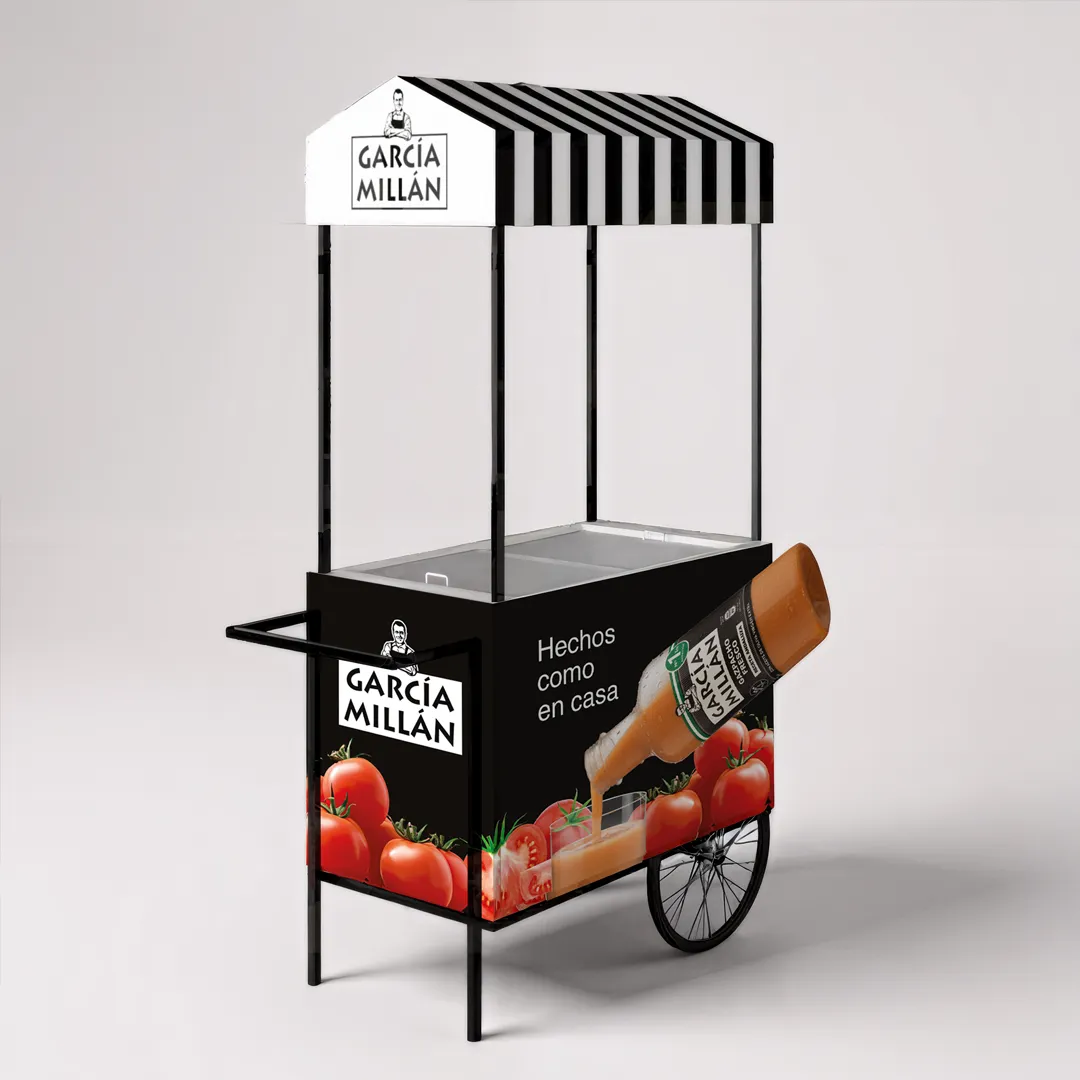 Diseño de stand corporativo para García Millán, realizado por Bassali.