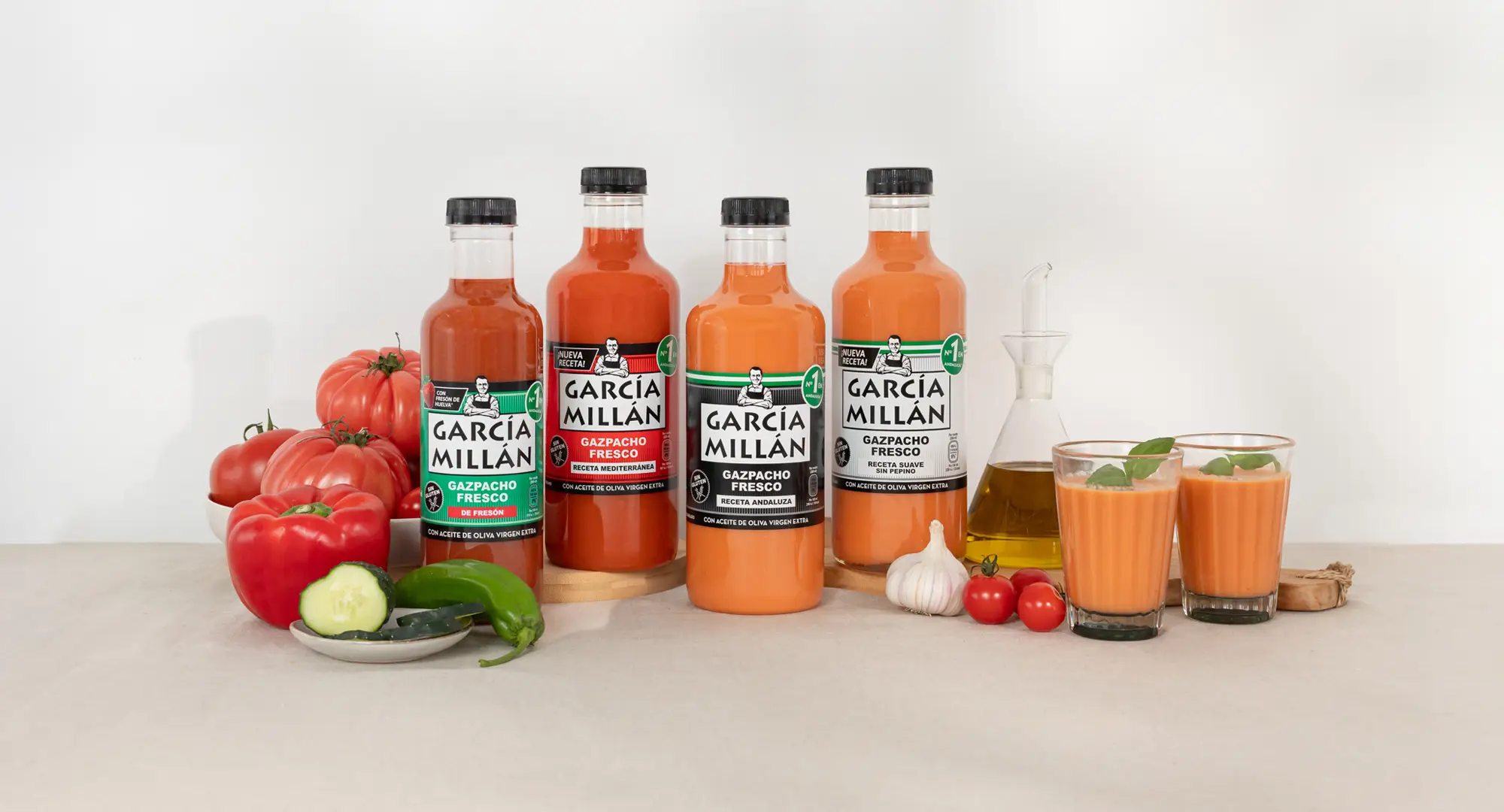 Diseño de packaging y fotografía de producto para García Millán, packaging y gráfica por Bassali.