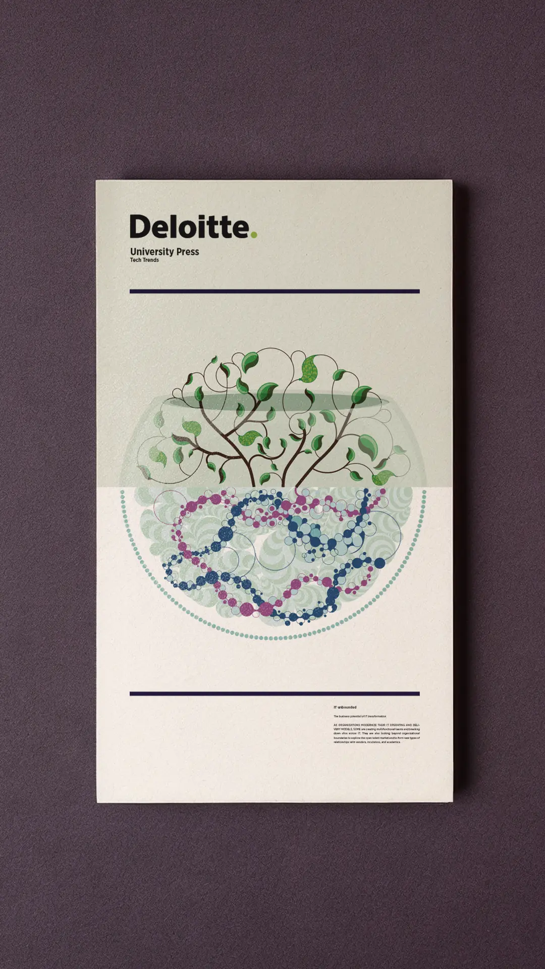 Diseño gráfico y comunicación visual para Deloitte, por Bassali.