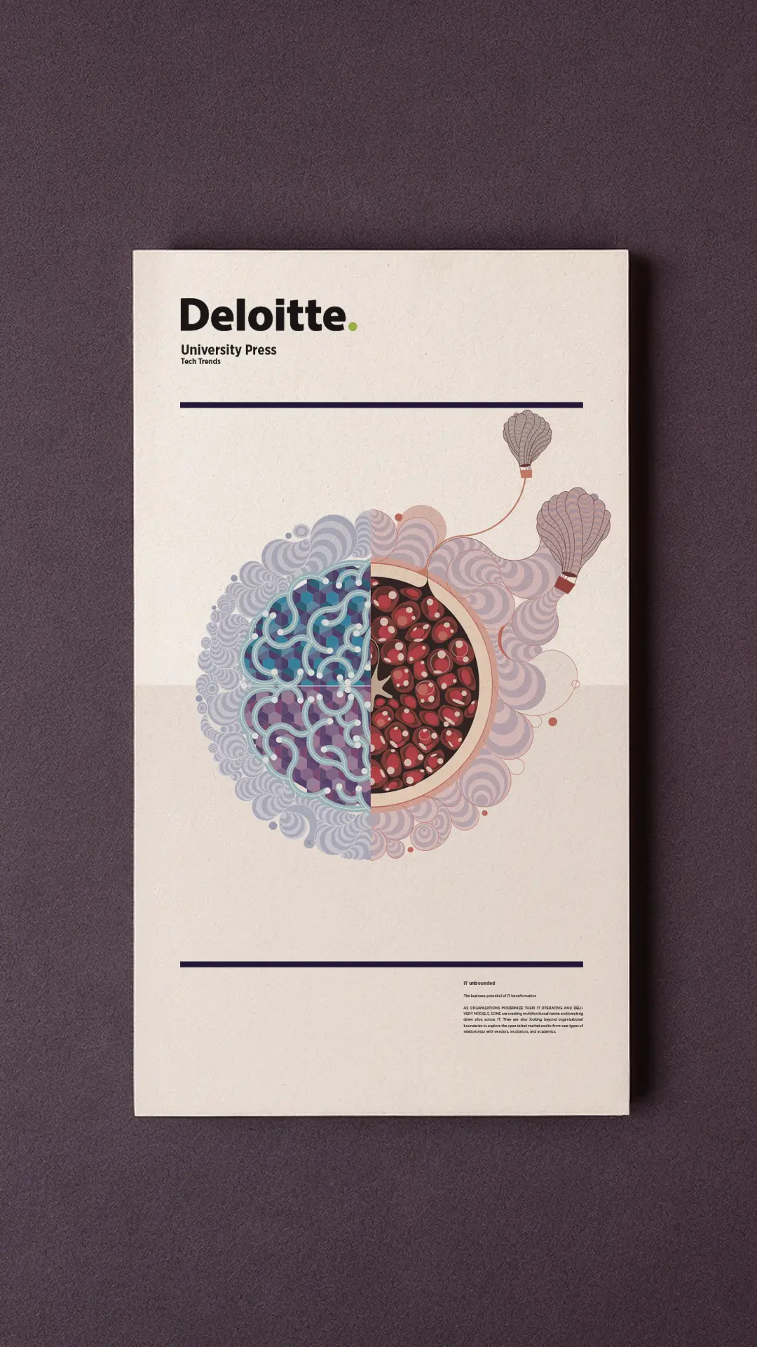 Diseño gráfico y comunicación visual para Deloitte, por Bassali.