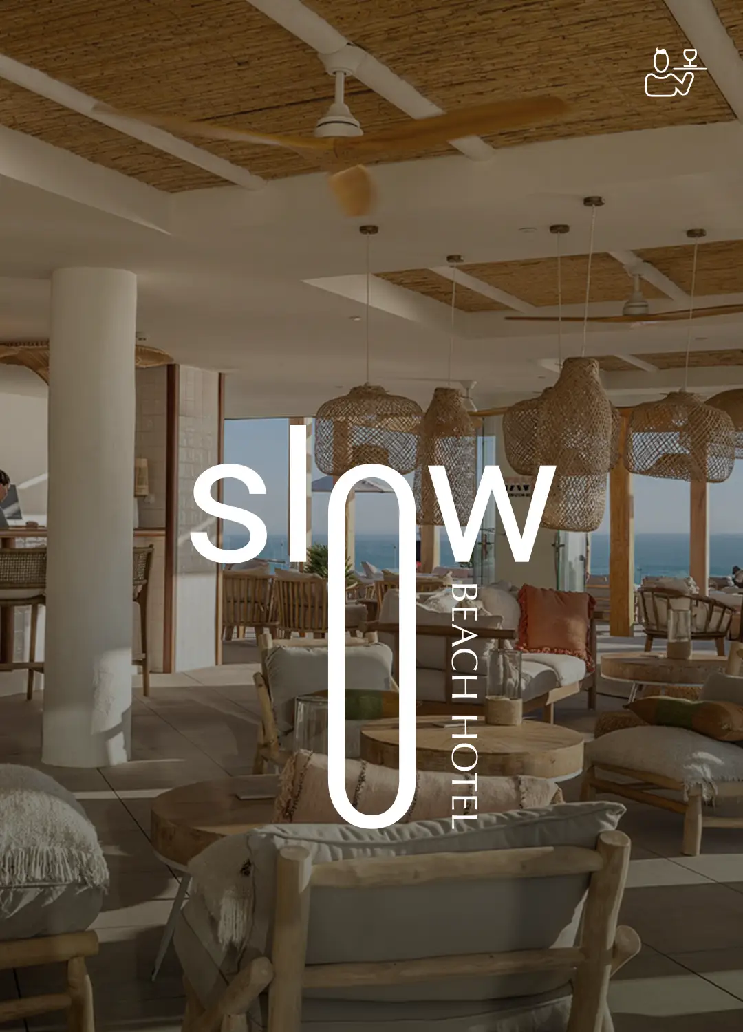 Diseño de imagen corportiva para Daia Slow Beach Hotel, branding y sistema visual por Bassali.